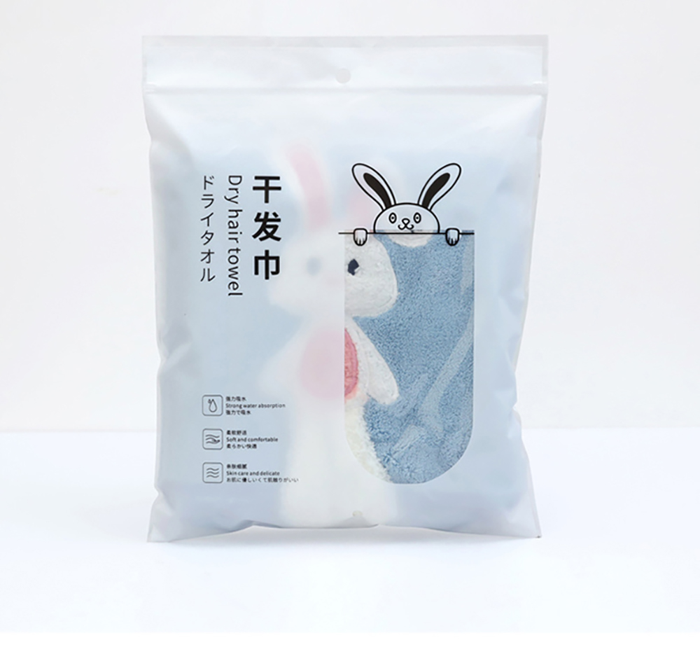 Cute Bunny Drying Hair Towel-13